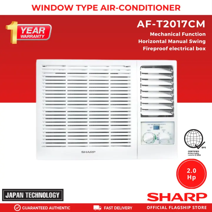Sharp AF-T2017CM 2.0 Hp Window Type Air conditioner