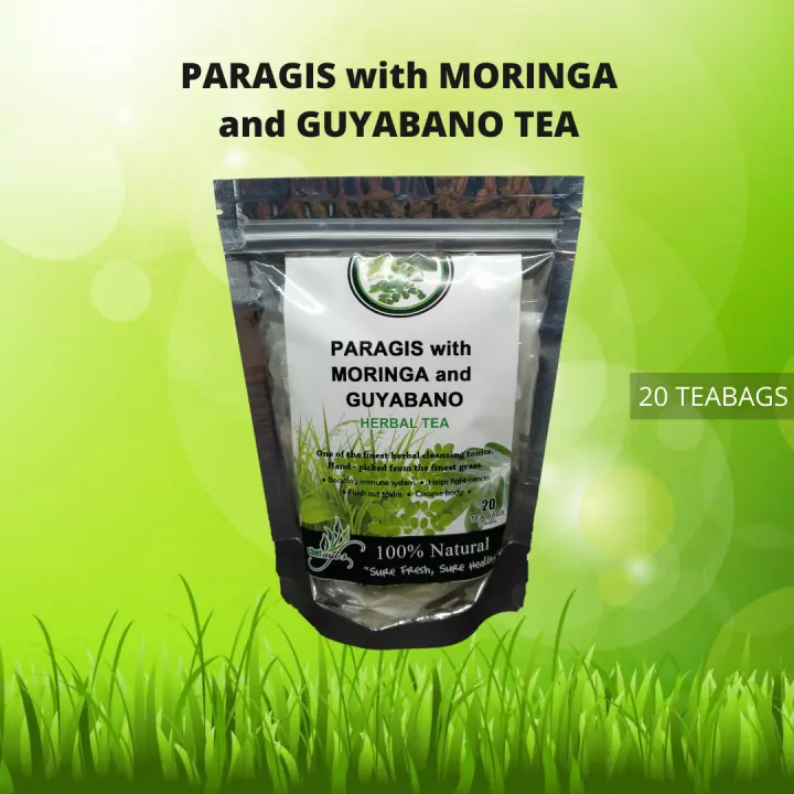 Paragis Tea With Moringa And Guyabano By Chef Ayb S Teabags Lazada Ph