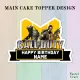 Call of Duty Customized Cake Topper for Birthday Party / Events / Celebrations. 