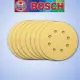 Bosch Velcro Sanding Disc 125mm 120 Grit 50pcs Set. 