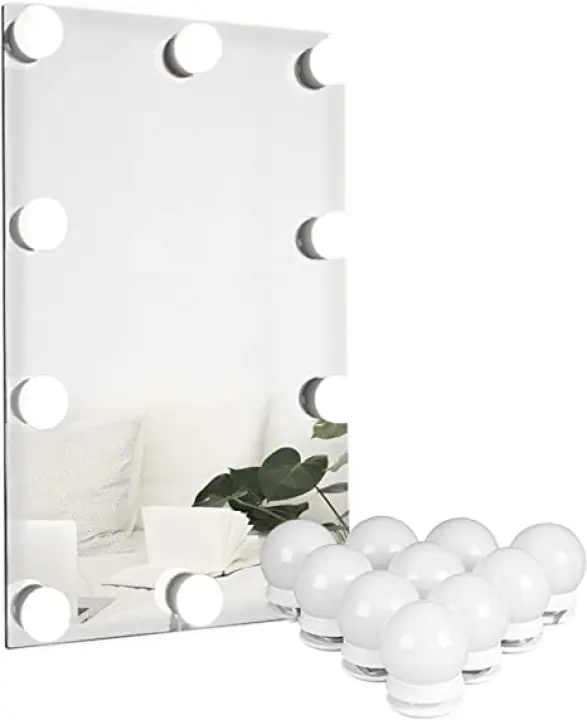 Hollywood Style Led Vanity Mirror, Vanity Mirror Lights Kit
