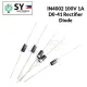 1pc 5pcs 1000pcs Set Pack Box 1N4002 IN4002 100V 1A DO-41 Axial Lead Silicon Rectifier Diodes IN 4002 1N 4002 Diode. 