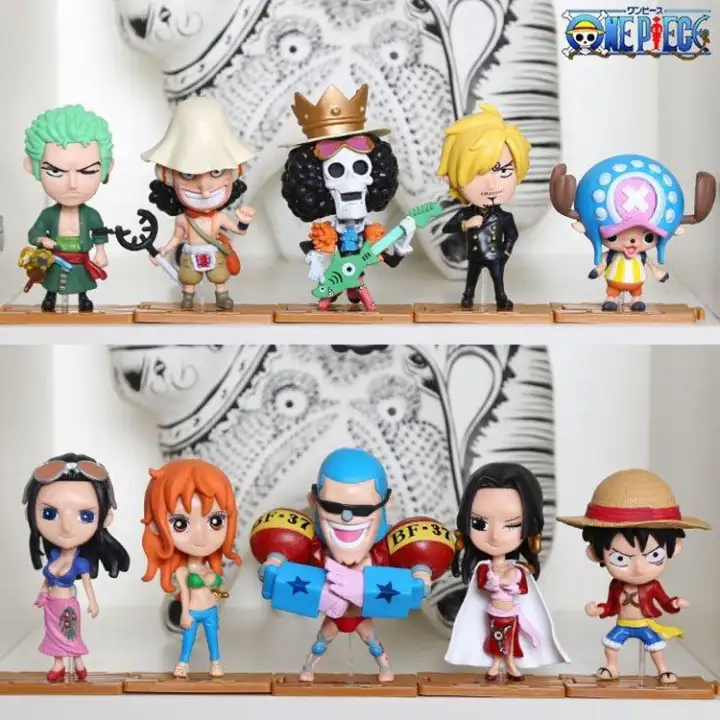 Cute High Quality One Piece Anime Collectibles Action Figures Set Of 10 Lazada Ph