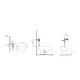 HCG Toilet Flush Valve 111XYVP NC . Brass with Chrome Finish. Authentic warranty covered by HCG.. 