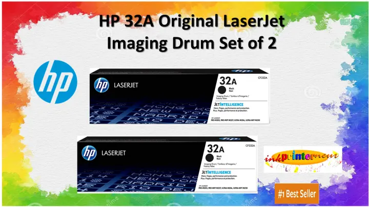 HP 32A CF232A Original LaserJet Imaging Drum Set of 2