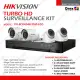 Hikvision TVI-4CH2D2B-2MP-ECO 4Channel Turbo HD Surveillance kit Complete Set Of CCTV Camera and DVR. 