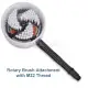 Pressure Washer Rotary Cleaning Brush Attachment for Wash Guns with M22 Threaded Outlet. 
