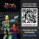 Fluorescent Set - Hiro Paints (8x30mL). 