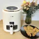 POWERPH Air Fryer 7.5L White Digital Multi-functional Oil Free Non-Stick White Airfryer With Liners and Touch Screen. 