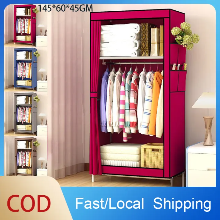 Fabric Wardrobe Folding Clothing Storage Small Minimalist Cloth Wardrobe Student