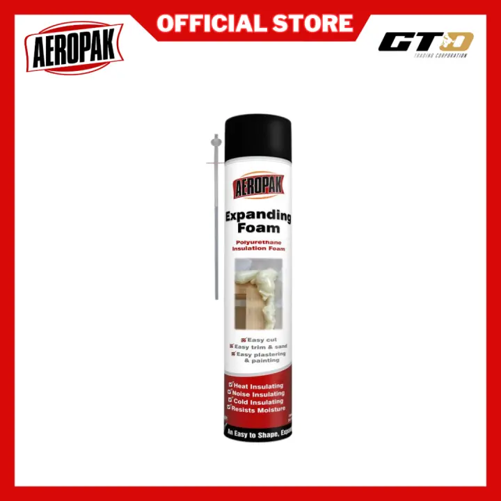 AEROPAK EXPANDING PU FOAM SPRAY 750ML