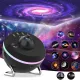 Galaxy Projector, 13 in 1 HD Planetarium Galaxy Star Projector for Bedroom, Star Projector Galaxy Light with Timer, Meteor & RGB Lighting Effects, Galaxy Light Projector for Kids, Adults. 