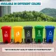 Trash Bin with Pedal 30L/50L/100L/120L/240L Trash Bin Durable and High Quality, Trash Can, Garbage Bin for Kitchen Indoor and Outdoor Use. 