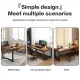 FINNA gaming table 140/120/100/80CM large desktop computer desk desktop simple carbon fiber home desk bedroom office game electronic gaming table work table waterproof and corrosion-resistant thickened metal steel tripod. 