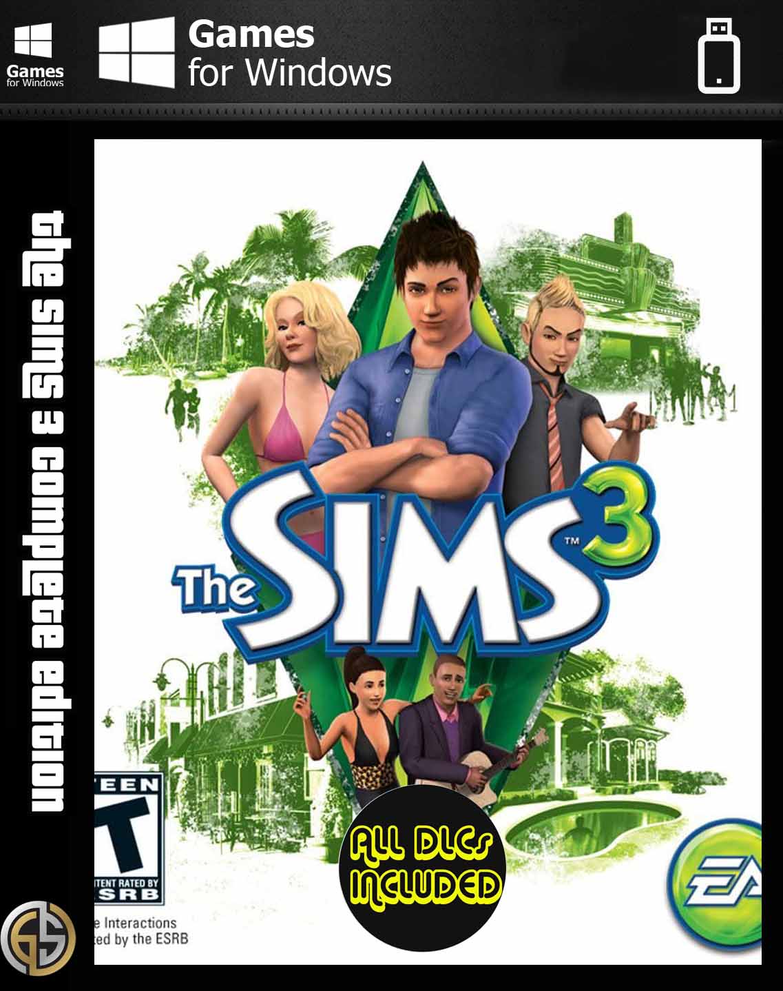 the sims complete collection pc on desktop