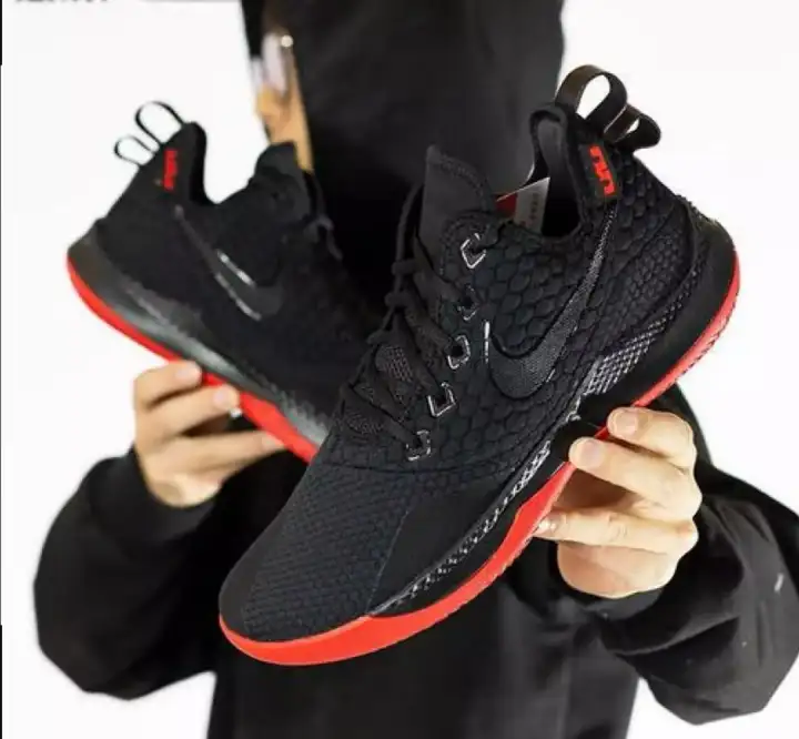 lebron witness 3 red and black