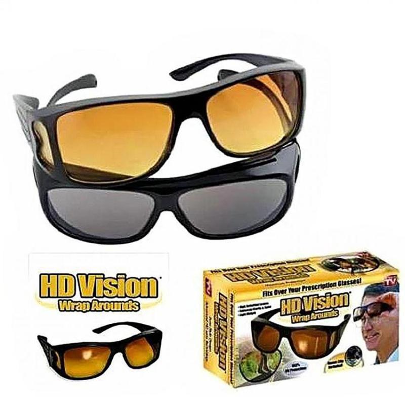 HD Vision Anti Glare Night View Driving Glasses Wrap Around Sunglasses Lazada PH