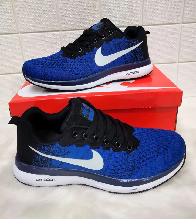 nike na blue running shoes