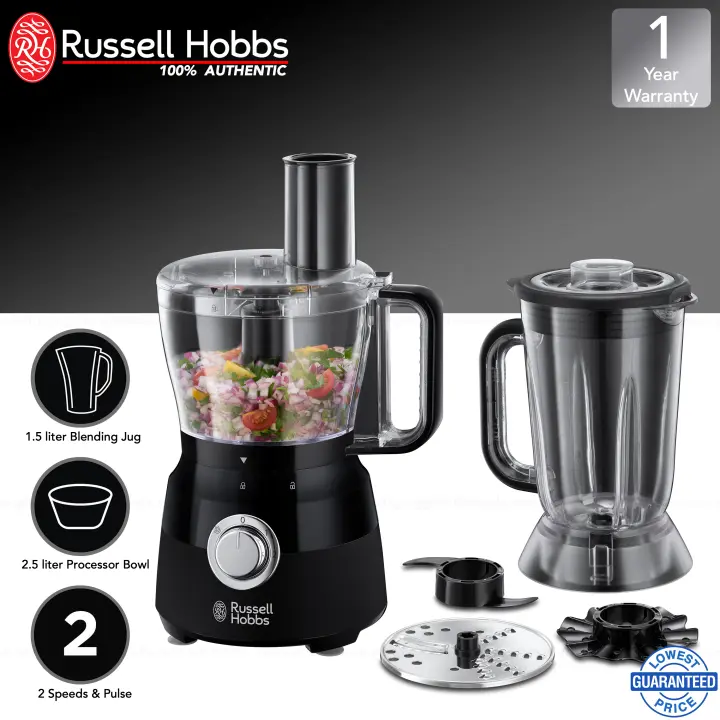 russell hobbs desire matte black food processor rhfp5blk lazada ph