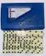 Dominoes Six Dominoes Set of 28 Ivory Domino Set Educational Toys Classic Numbers Table Game Toy. 