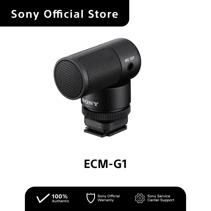 Sony ECM-G1 Shotgun Microphone for Vlogging