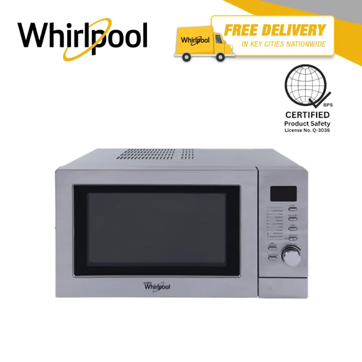 Whirlpool 25 Liter Digital Microwave Oven MWX254 SS (Stainless Steel)