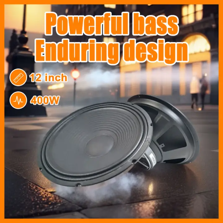 TOSUNRA 12 Inches Speaker 400 Watt Subwoofer Mono For Car Stereo Amplifier Bass