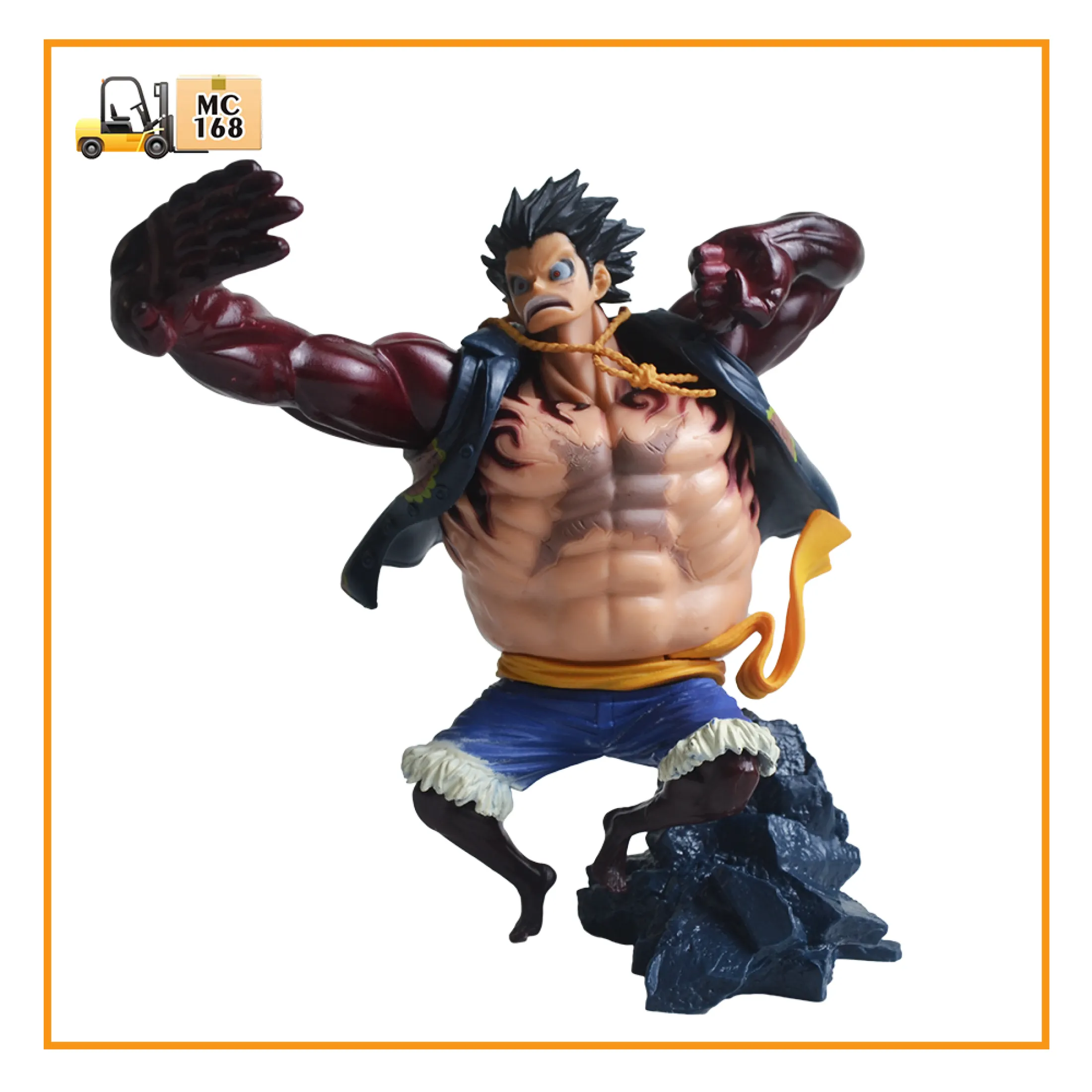 One Piece Scultures Big Gear Fourth Monkey D Luffy Action Figure Lazada Ph