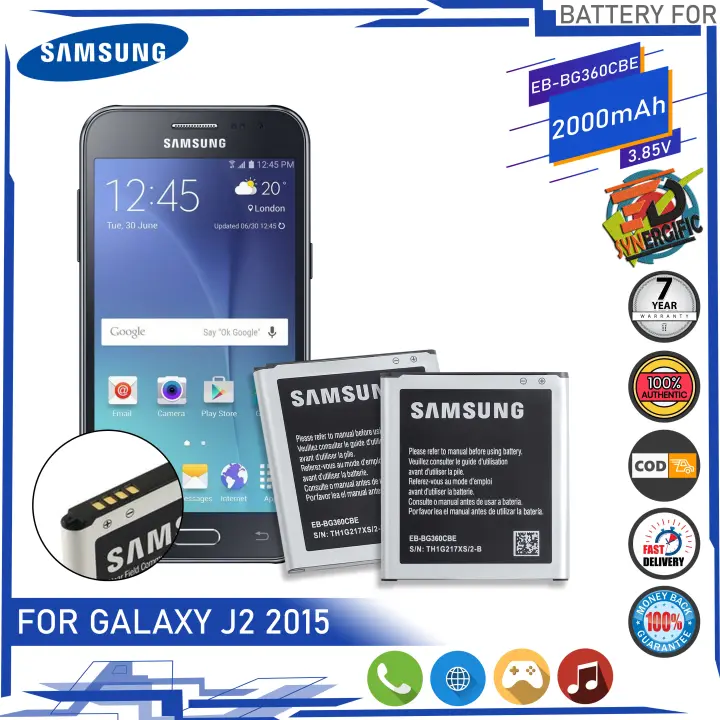 Samsung Galaxy J2 15 Battery Model Eb Bg360bbe Eb Bg360cbe Original Capacity High Quality Battery 00mah Lazada Ph