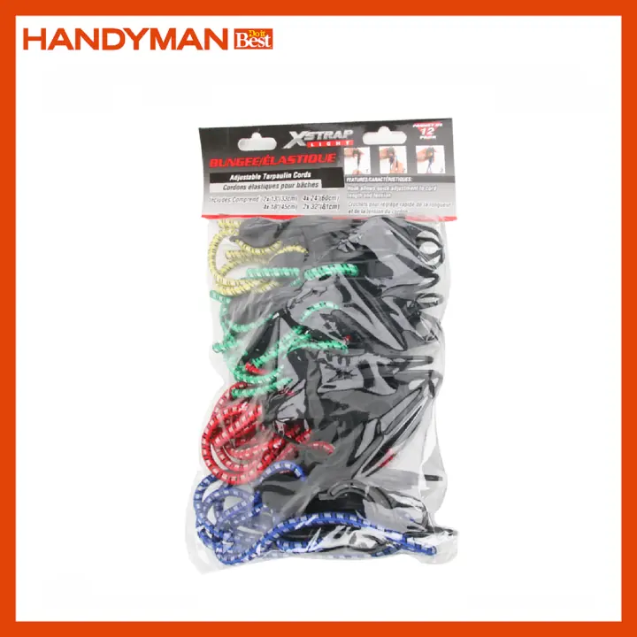 High Gear Adjustable Tarpaulin Cords, 12pcs Set Lazada PH