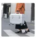 Aluminum high-end 18/20 inch boarding case suitcase suitcase suitcase long box stewardess boarding case password box open top design anti-scratch matte photography special travel trolley bag. 