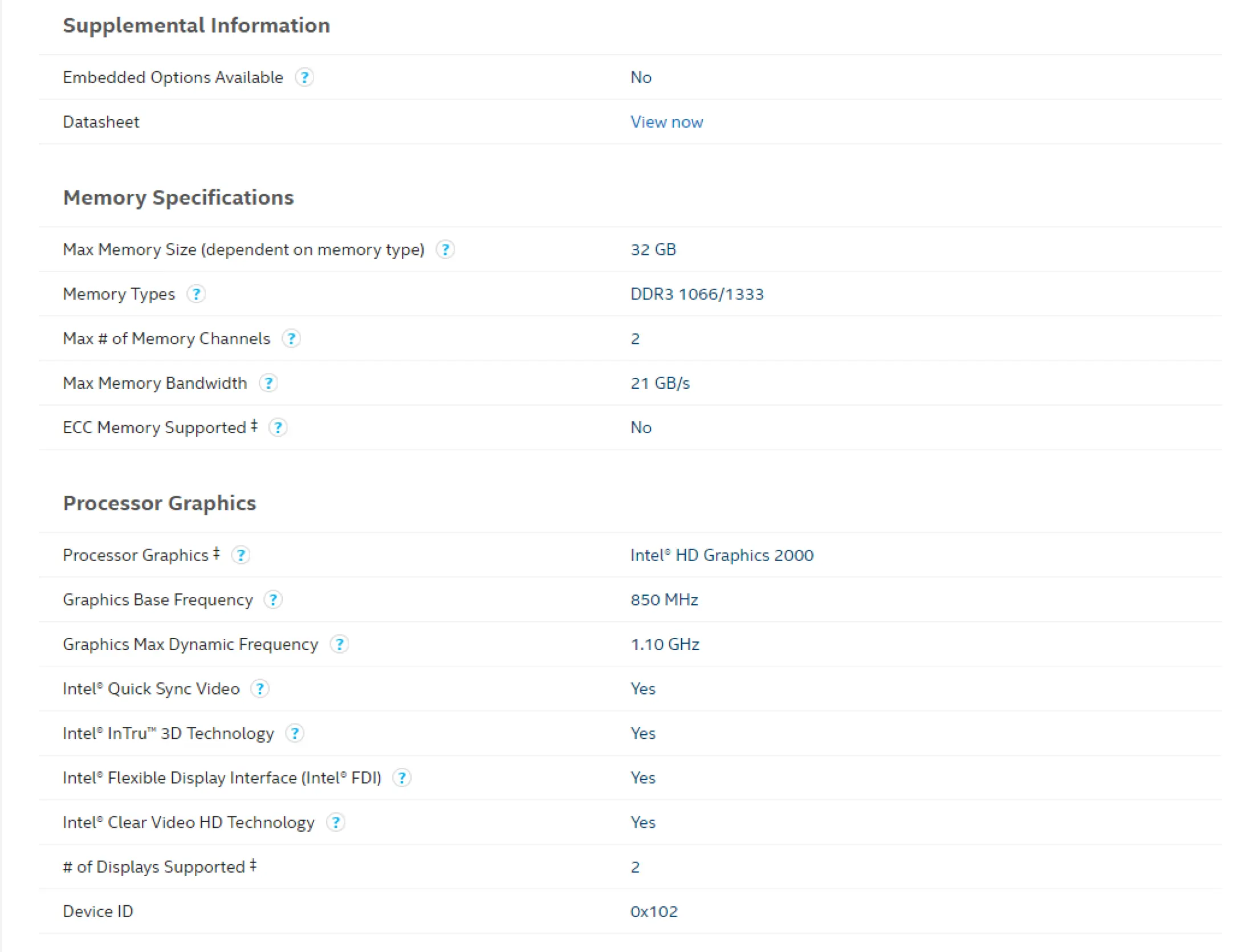 Intel Core I5 23 I5 23 3 0 Ghz 6m Core Quad Desktop 2rd Gen Processor Cpu Lga 1155 Socket Lazada Ph