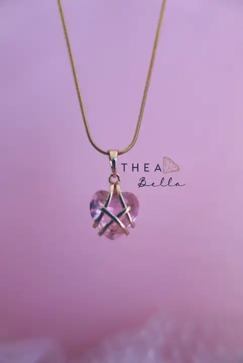 Thea Bella Barbie Diamond Castle Heart Necklace Tala By Kyla Inspired Cn030 Lazada Ph