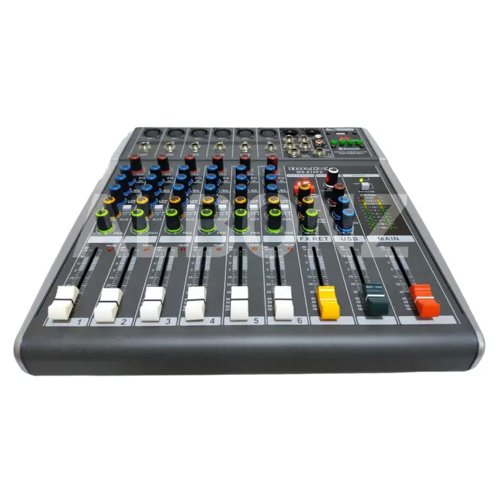 Imix by Trident MS-610FX 6 Channel Ultra-Slim Passive Mixer (Original)