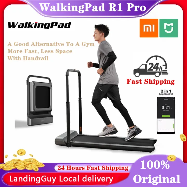 Xiaomi Treadmill Walkingpad R1 Pro Foldable Treadmill Speed 0 5 10km H Running Walking 2in1 App Control With Handrail Upright Storage Home Office International Edition Can Provide Official Invoice Lazada Ph