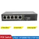 PoE Fiber Switch Uplink Fast Ethernet switch POE Ethernet Media Converter 10/100/1000M fiber optical POE switch. 