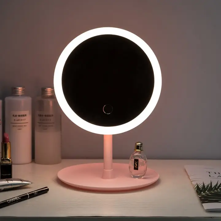 Led Makeup Mirror With Light Fill, Makeup Mirror With Light Tabletop
