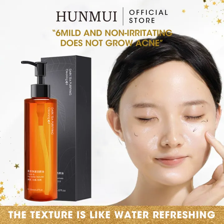 Hunmui Eye and Lip Make Up Remover Nonirritating Gentle Cleansing Oil