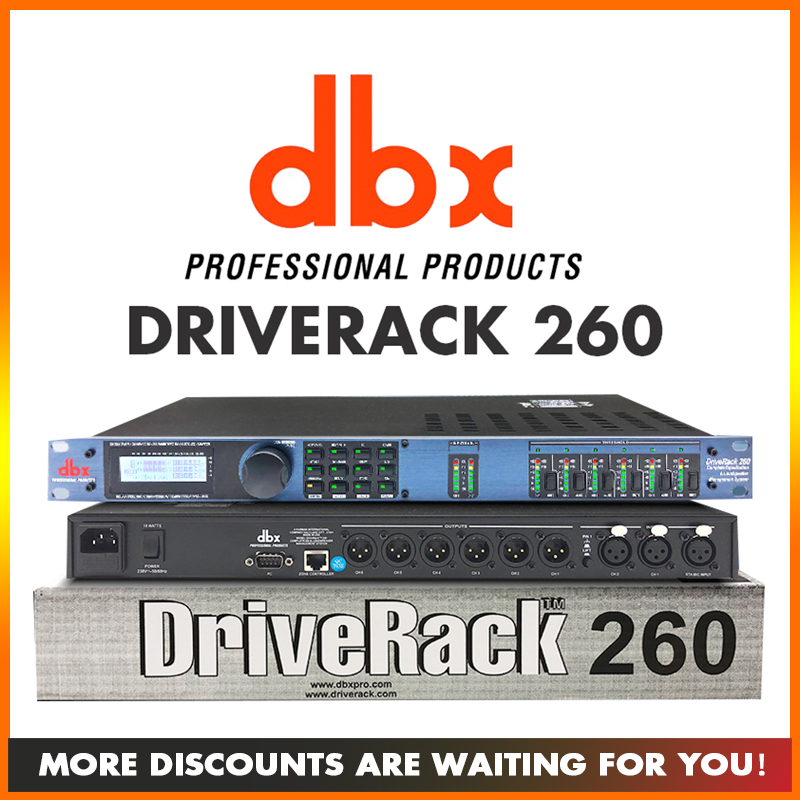 dbx driverack 260 dimensions