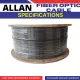 Allan Superstore Outdoor FOC Single Core / Non-telco / 1000m or 1km / Fiber Optic Cable / 1km SIngle Core / PLDT / Converge Globe. 