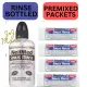 NeilMed Sinus Rinse Kit 200 Premixed Packets with 1 Rinse bottle or Repacked 100 premixed packets. 