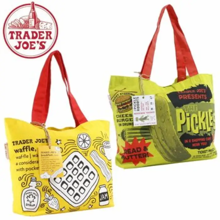 Trader Joe’s Reusable Heavy Duty 100% Cotton Shopping / Eco Tote Bag