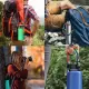 🎉✨Aquaflask Tumbler Hydro Flask tumbler Accessories Set  Aquaflask Caps Aquaflask Water Boots and Paracord Handle Set with 2 Straws&Brush Set for 12oz to 24oz，32oz&40oz Wide Mouth Bottles. 