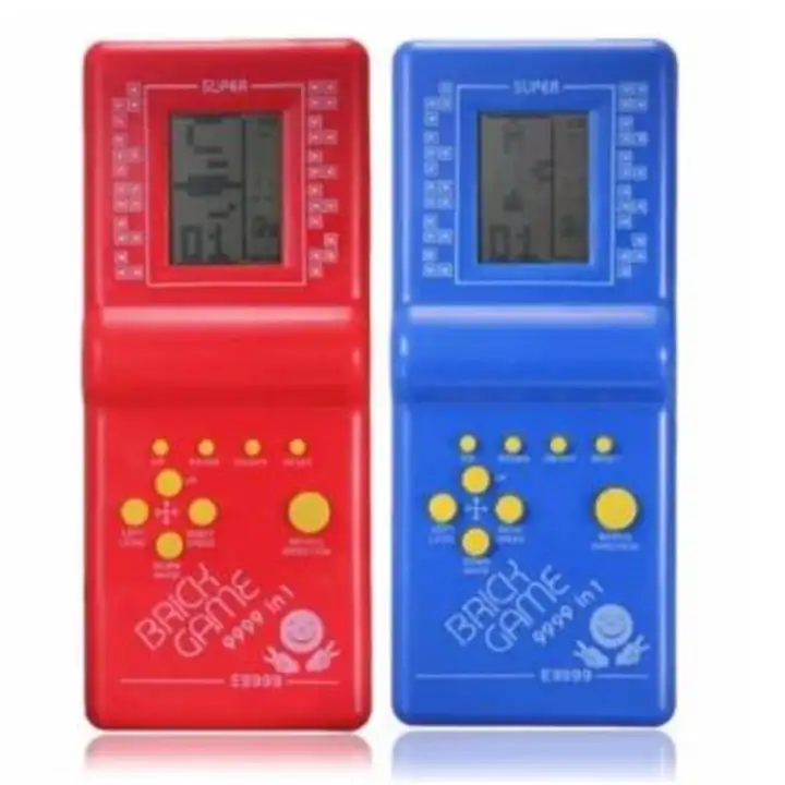 Classic Tetris Hand Held Children's Educational Electronic Toy 9999-in-1 Brick Game (Assorted Color)