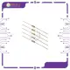 5pcs 150 Ohms Carbon Film Resistor 1/4 watt. 