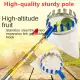 Fruit Picker Stainless Steel Adjustable Pole Artifact Telescopic Pole Fruit Picker High Altitude Fruit Picking Pole. 