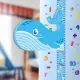 Height Chart for Kids Kids Measuring Chart for Wall Removable Adjustable Height Wall Chart with Average Height Line Cartoon Magnetic Growth Chart for Kids Sticker for Nursery Playroom. 