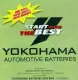 Yokohama Premium 3SM / N70 REVERSE POLARITY (16 Months Warranty). 
