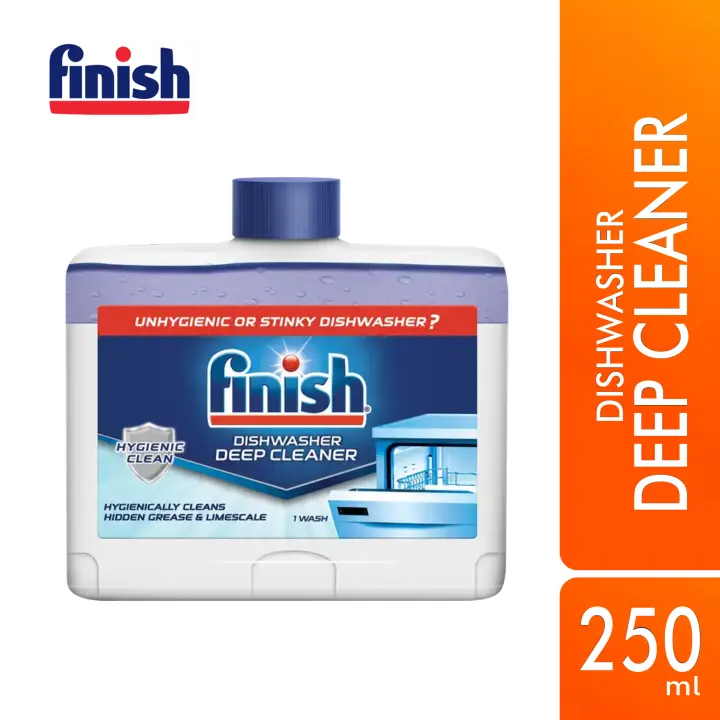 Finish Dishwasher Machine Cleaner,Dual Action To Fight Grease ...