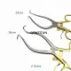 Weitlaner Retractor 2 claws Stainless Steel Self-Retaining Retractor tool orthopedics Veterinary Instruments. 